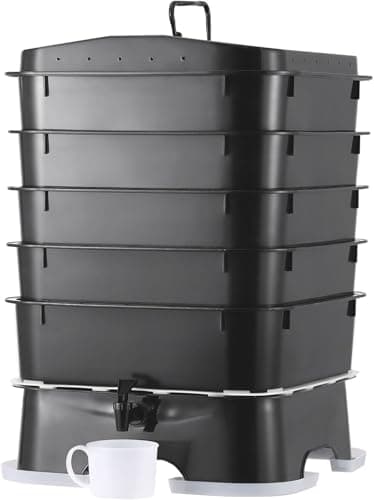 VermiHut Plus 5-Tray Worm Composter
