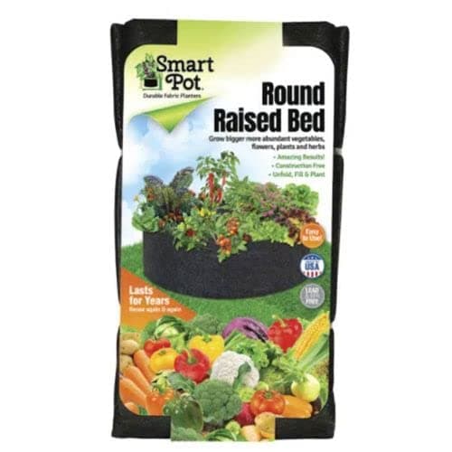 Smart Pot Round Raised Bed, 100 Gallon
