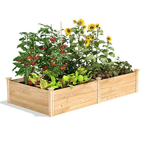 Greenes Fence Cedar Raised Garden Bed Kit